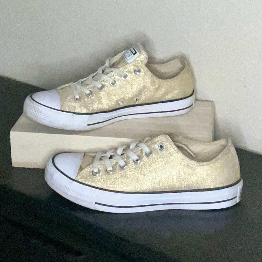 Converse Chuck Taylor All Star Ox Precious Metals Textile Light Size 9 - Picture 6 of 7